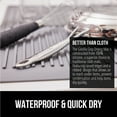 thumbnail image 4 of GORILLA GRIP Dish Drying Mat for Kitchen Counter, Waterproof Silicone Dishwashing Mat, 13x11, Gray, 4 of 10