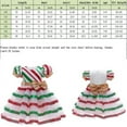 thumbnail image 6 of Girls Christmas Dress Sequin Mesh Princess Bow Birthday Xmas Party Costumes, 6 of 7