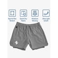 thumbnail image 5 of Zilpu Mens Quick Dry Athletic Performance Shorts with Zipper Pocket (5 inch), 5 of 6