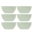 thumbnail image 1 of 1 Set 6Pcs Wheat Straw Bowls Practical Salad Bowls Eco-friendly Tableware, 1 of 8