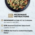 thumbnail image 6 of Healthy Choice Simply Steamers Creamy Spinach & Tomato Linguini Frozen Meal, 9 oz. Bowl, 6 of 9