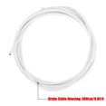 thumbnail image 3 of White Bike Brake Cable Housing 300cm Cycling Front Rear Brake Wires Housing for MTB Mountain Bike Road Bicycle, 3 of 6