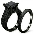 thumbnail image 2 of Black Gold Vintage Men's And Women's Ring Set, 2 of 5