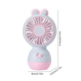 thumbnail image 3 of shyuyusa Standard USB Rechargeable Mini Hand Fan Compact Cooler For Outdoor Travel And Daily Use, 3 of 6