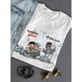 thumbnail image 3 of Hard Work And Cheapskates T-Shirt Women -Ramzy Taweel Designs, Female XX-Large, 3 of 4