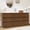 Walnut, variant on Oubayajia Fluted Dresser for Bedroom with 9 Drawers, 58" Modern Mid Century Chest of Drawers Storage Cabinet for Bedroom Living Room, Walnut