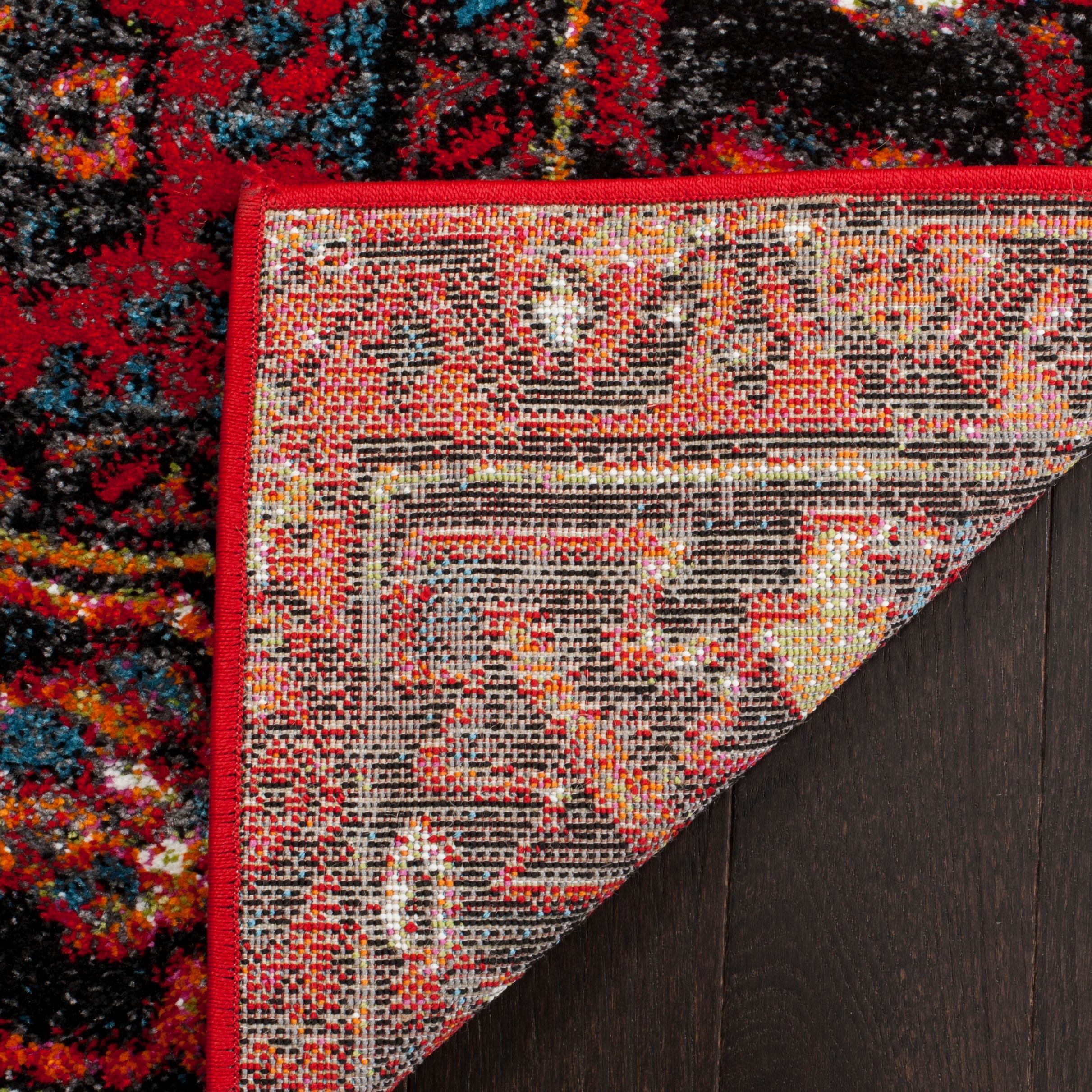 SAFAVIEH Vintage Hamadan Dania Traditional Runner Rug, Red/Multi, 2'3" x 12'