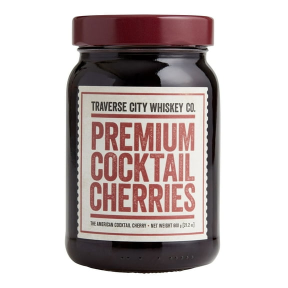 Traverse City Premium Cocktail Cherries 21.2 oz. Pack of 3