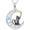 Moon Black Cat, variant on Black Cat Necklace 925 Sterling Silver Moonstone Cat Pendant Gothic Halloween Cat Necklace Birthday Christmas Cat Jewelry Gifts for Women Cats Lovers