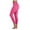 Z02-Hot Pink, variant on TTUHYWXI Women's Mini Flare Leggings with Pockets High Waisted Tummy Control Yoga Pants Bootcut Workout Gym Casual (Grey, L)