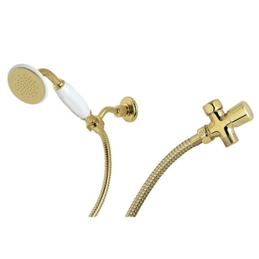 Kingston Brass KX1062BD Victorian Hand Shower Kit, Polished Brass