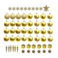 thumbnail image 1 of Adornos decorativos de Navidad BLESIY 60 Piezas Decoraciones para árboles de Navidad, 1 of 8