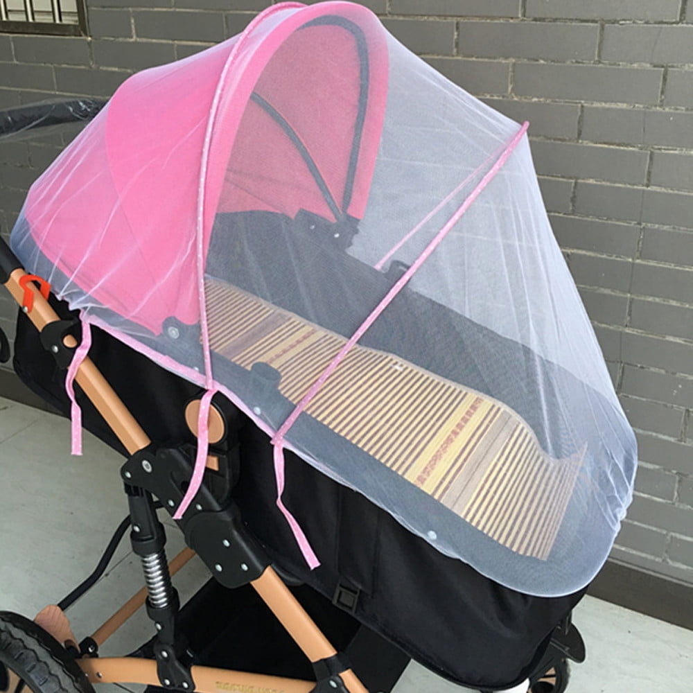 Baby Stroller Mosquito Net Full Insect Cover Carriage Kid Foldable Kids
