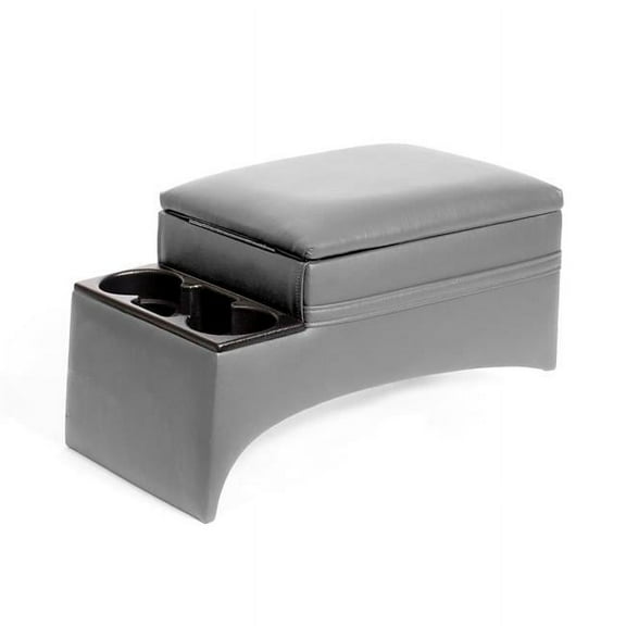 TSI Products 10315 19.25 x 11 x 8.5 in. No.103 Bench Seat Console - Vinyl Grey