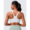 thumbnail image 2 of Sostén CRZ YOGA Butterlift sin Varillas, Doble Capa, Cuello Cuadrado Blanco Talla L, 2 of 5