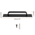 thumbnail image 2 of Unique Bargains Sliding Barn Door Handles for Kitchen and Home Use Black, 2 of 5