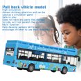 thumbnail image 3 of City Bus Toy Model, Safe High Simulation Plastic Sturdy Sensory Bus Model Toy Alloy  For Children For Decoration, 3 of 8