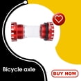 thumbnail image 3 of Wosthever Durabilidad del eje central ZTTO, Material Premium, ajuste a presión, eje del marco inferior, cambio directo, componentes de bicicleta Ciclismo Rojo, 3 of 6