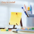 thumbnail image 4 of Homoyoyo 50 Pcs Push Pins For Wall Wood Round For Organizing Notes At Home, 4 of 6