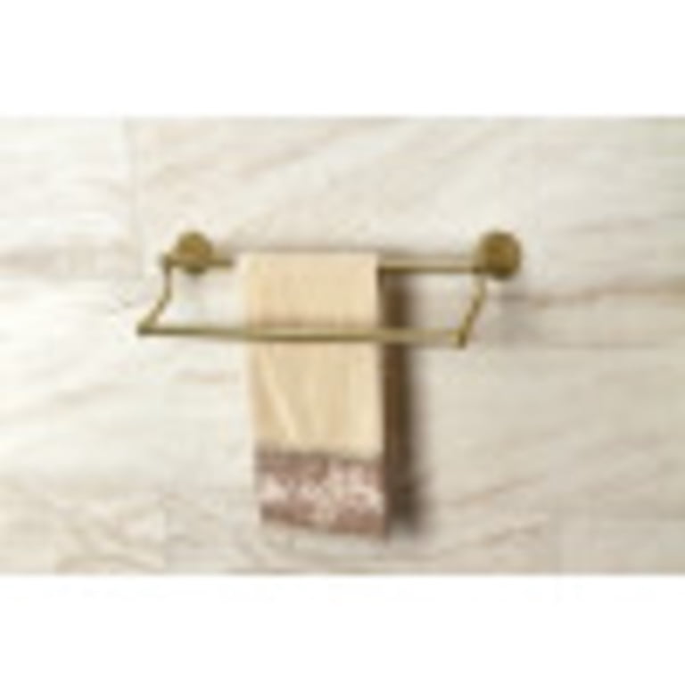 Kingston Brass Royale 18" Double Towel Bar – Polished Chrome, Solid Brass, Holds 20 Lbs