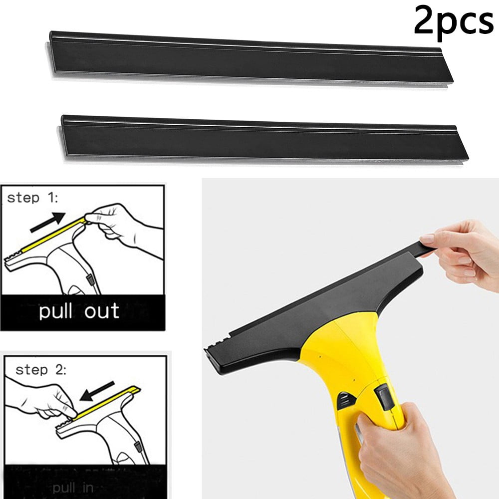 2pcs Pulling Lips Glass Cleaner Blades Replace-Set For Karcher 2.633-128.0 WV1 2pcs Pulling Lips Glass Cleaner Blades Replace-Set For Karcher 2.633-128.0 WV1