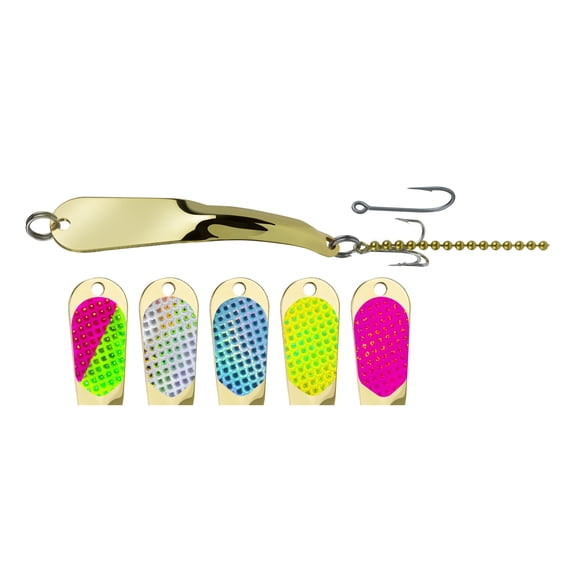 Iron Decoy Salty 1oz 4.25'' Gold Saltwater Spoon