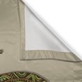 thumbnail image 3 of Ambesonne Colorful Kitchen Curtains, Lizard Pattern, 55"x45", Green Tan, 3 of 3