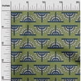 thumbnail image 1 of oneOone Cotton Cambric Fabric Floral Block Printed Craft Fabric BTY 56 Inch Wide, 1 of 4