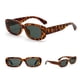 thumbnail image 5 of Gafas de sol ADE WU Rectangulares Retro años 90 para Mujeres y Hombres, 5 of 6