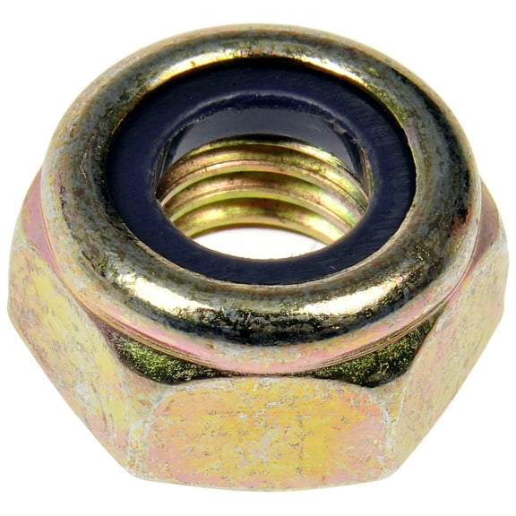 Dorman 784-778D Hex Lock Nuts With Nylon Ring - Class 8.8 - Thread Size M10-1.5, Height 10mm  (Pack of 3)