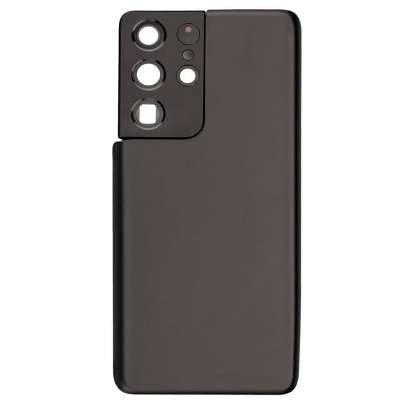 Replacement Back Housing Cover With Camera Lens For Samsung Galaxy S21 Ultra 5G (SM-G998W) - Phantom Black