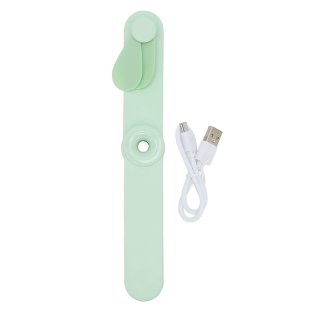 Mini ventilador de mano portátil de 3 velocidades, recargable, silencioso, USB, pequeño ventilador de bolsillo para viajes, exteriores e interiores