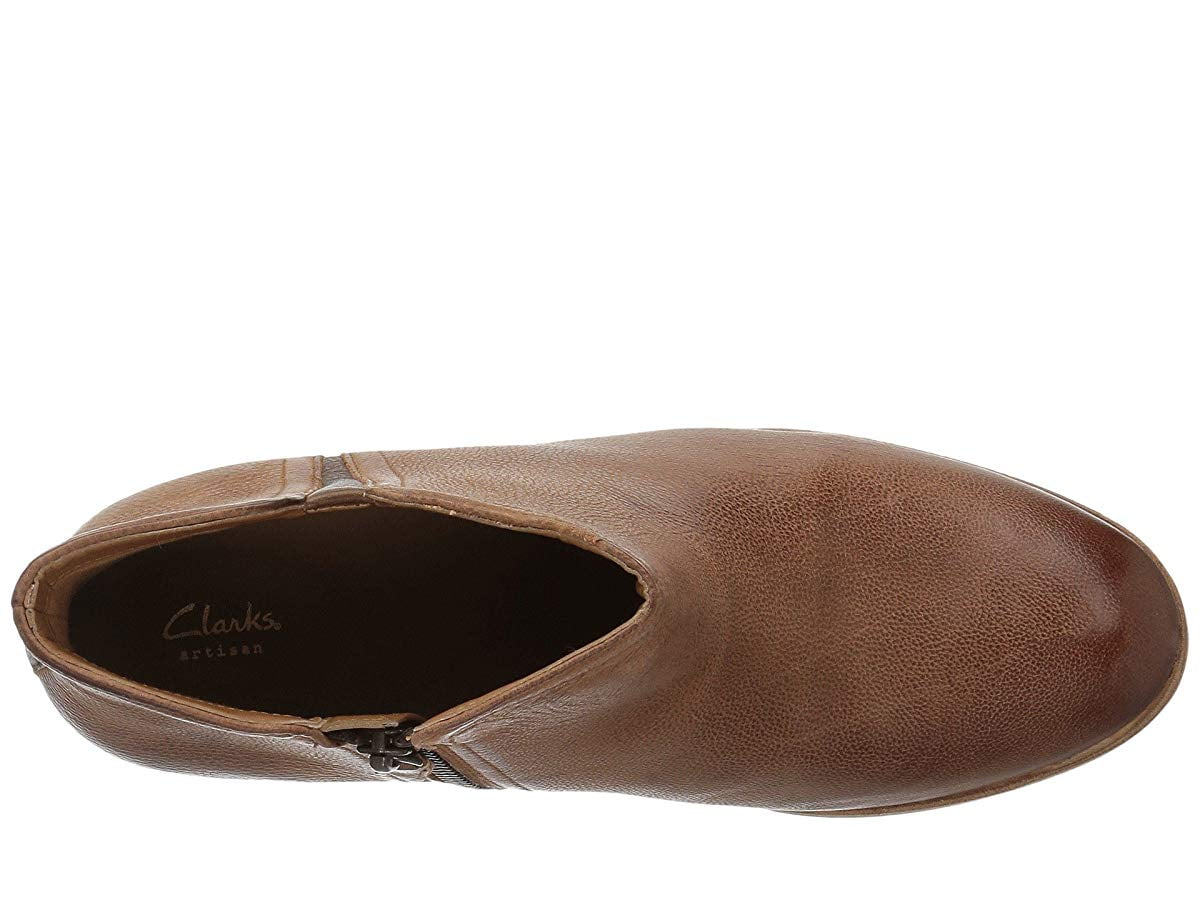 clarks maypearl ramie dark tan