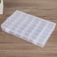 thumbnail image 5 of Caja de almacenamiento Sincero para pendientes 36 ranuras ajustables de Plástico transparente, 5 of 10