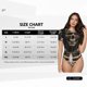 thumbnail image 5 of Balery Cyber Skeleton With Tattoos Body de cuello redondo de manga corta para mujer Tops de manga corta Tops básicos-Small, 5 of 7