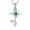 Green, variant on Stethoscope Cross Urn Necklace for Ashes for Women Stainless Steel Cremation Jewelry Medicine Pendant for Nurse Doctor Graduation Birthday Gift