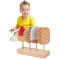 thumbnail image 1 of Wood Simulation Ice Cream Children‘s Beech Simulation Ice Cream Stick Kitchen Play House Popsicle Building Blocks Toy well made, 1 of 10