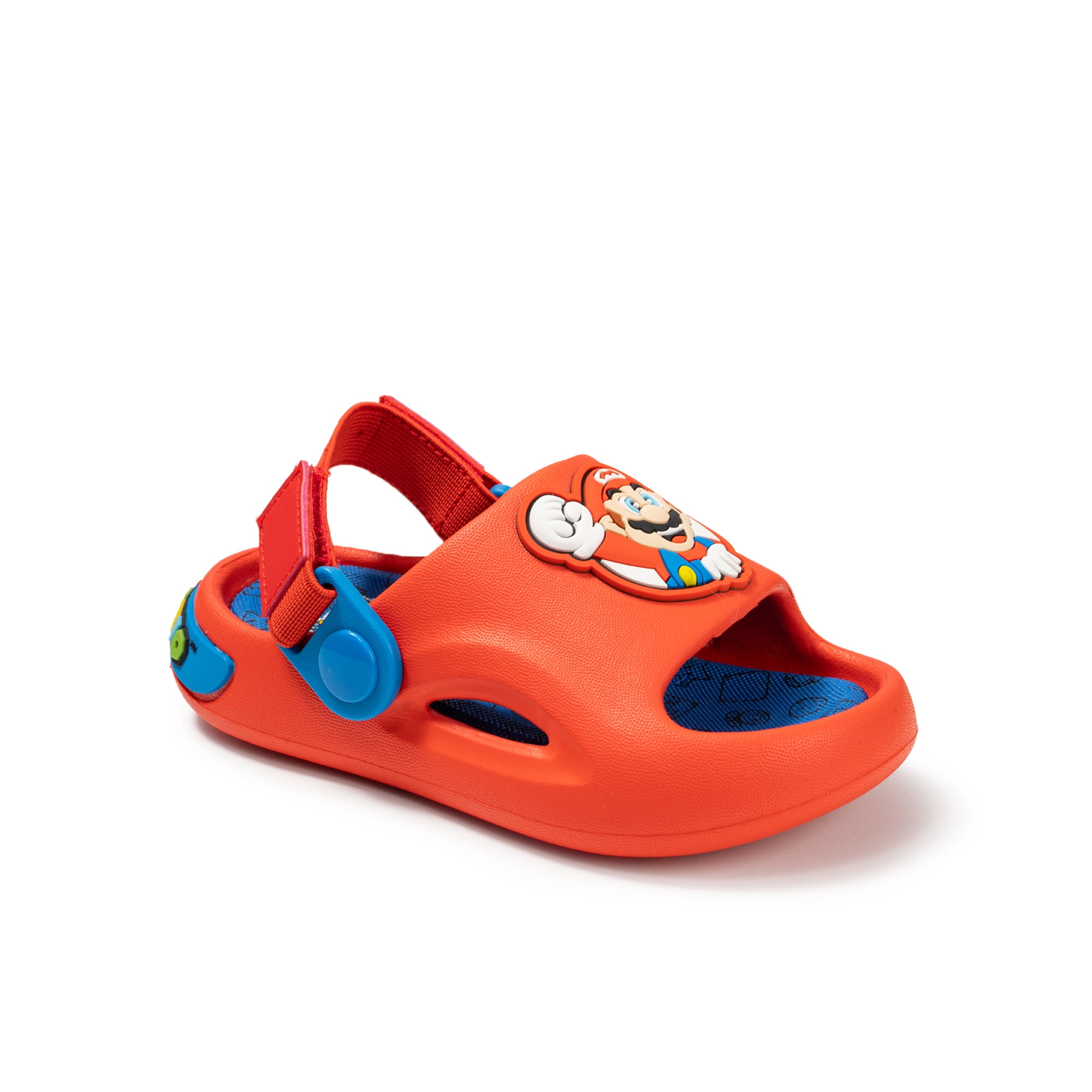 Mario Toddler Boys Strap Up Slides