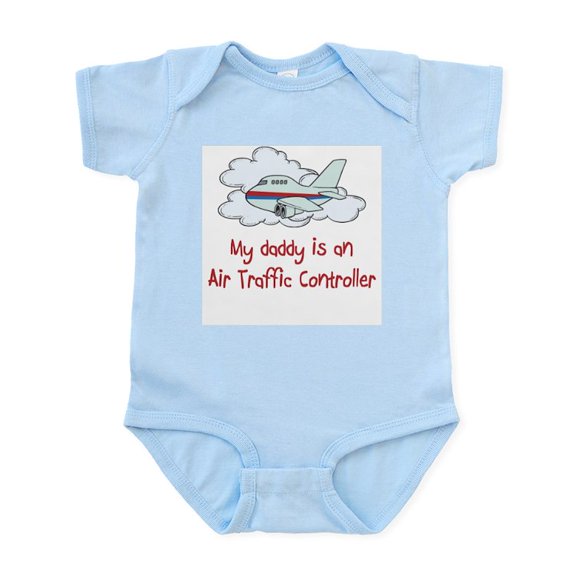 CafePress - Air Traffic Controller Infant Bodysuit - Baby Light Bodysuit, Size Newborn - 24 Months