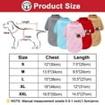 thumbnail image 2 of Skksst Pet Knitted Sweater Winter Warm Clothes Dog Cat Apparel Coat for Small, Medium, Large, 2 of 3