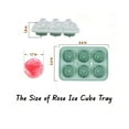 thumbnail image 5 of Rose Mold,Ice Cube Mold,Making 6 Giant Flower Shaped,Silicone Fun Large Ice Balls, 5 of 9