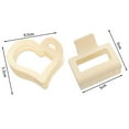 thumbnail image 3 of Hair Accessories Gift Solid Color Korean Style Barrette Styling Tools Hairpins Hair Claws Hair Clips Grabbing Clip BLACK 2, 3 of 8