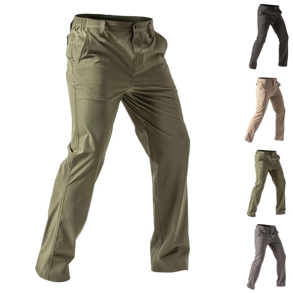 WIZUTIZ Men's Summer Quick-Drying Field Pants Thin Section Pants Long Pants Outdoor Breathable Hiking