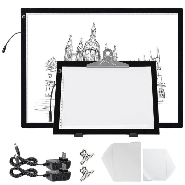 Yescom Portable A2 LED Light Box 25x16 Copy Pad Tracing Drawing