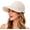 Beige, variant on Hat, Women's Wide Brim Sun Visor Hat, Wide Brim Sun Hat for Women, Adjustable Ponytail Hat for Outdoor Hiking and Fishing
