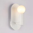 thumbnail image 1 of E14 Candlestick Wall Light, Ultra-thin Metal Wall Light, Bedside Wall Lights, Retro Designer Wall Lights - White, 1 of 5