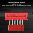 thumbnail image 3 of Station, Lockout Tagout Station Easy Management Alarm Reminder Wall Mounted  For Industrial, 3 of 8