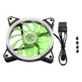 thumbnail image 2 of Ventilateur de Refroidissement Multi-interface CPU 120mm, Ventilateur de Boîtier LED Vert, pour CPU PC, 2 of 7