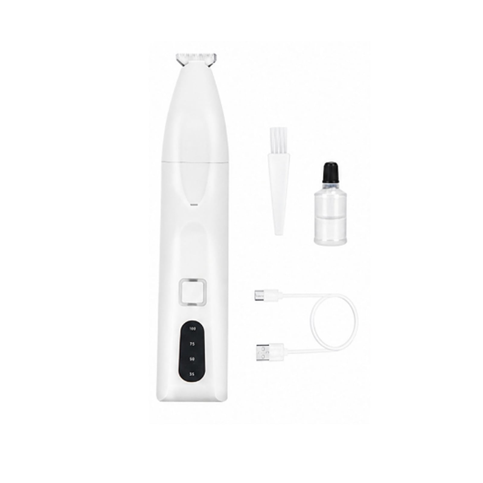 Pet Deshedding Comb Press-Release Dematting Brush for Dogs Cats, ABS Round Tips, Easy Clean, One Button, Self-Cleaning, Hair Remover, Gentle, Ergonomic