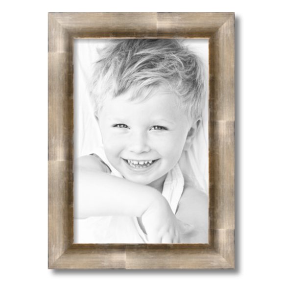 ArtToFrames 12" x 18" Antique Silver Picture Frame, 12x18 inch Silver Wood Poster Frame (WOM-4944), 3 Pack